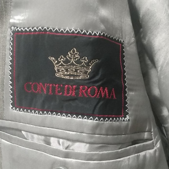 Conte Di Roma 2 Button Suit Jacket - Picture 6 of 12